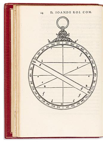 Rojas Sarmiento, Juan de (fl. circa 1550) Commentariorum in Astrolabium.